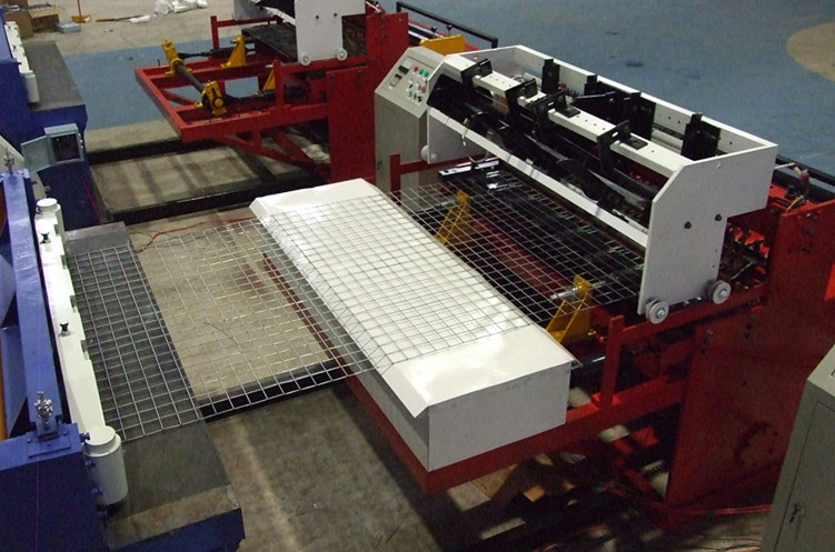 DNW系列小型钢丝网焊接生产线图